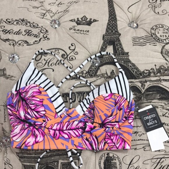 Salt + Cove Juniors' Underwire Bikini Swim Top - Picture 2 of 6